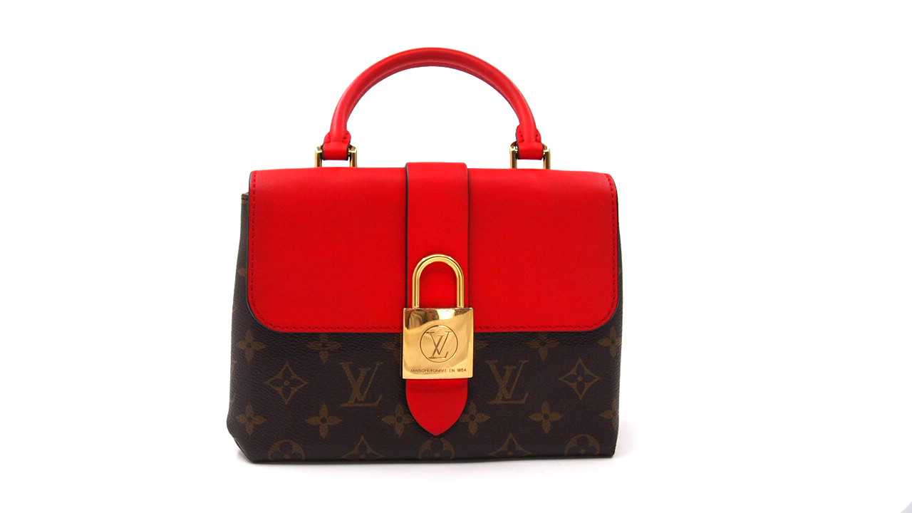 Louis Vuitton Locky BB Monogram e Pelle Rossa - immagine 2