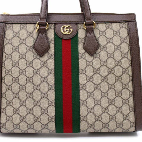Gucci Ophidia Shopping Media GG Beige