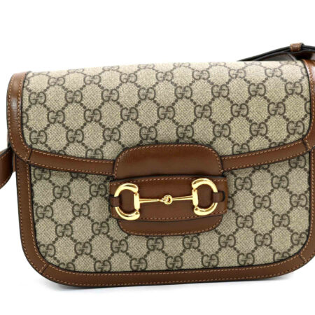 Gucci Horsebit 1955 Medium GG Beige