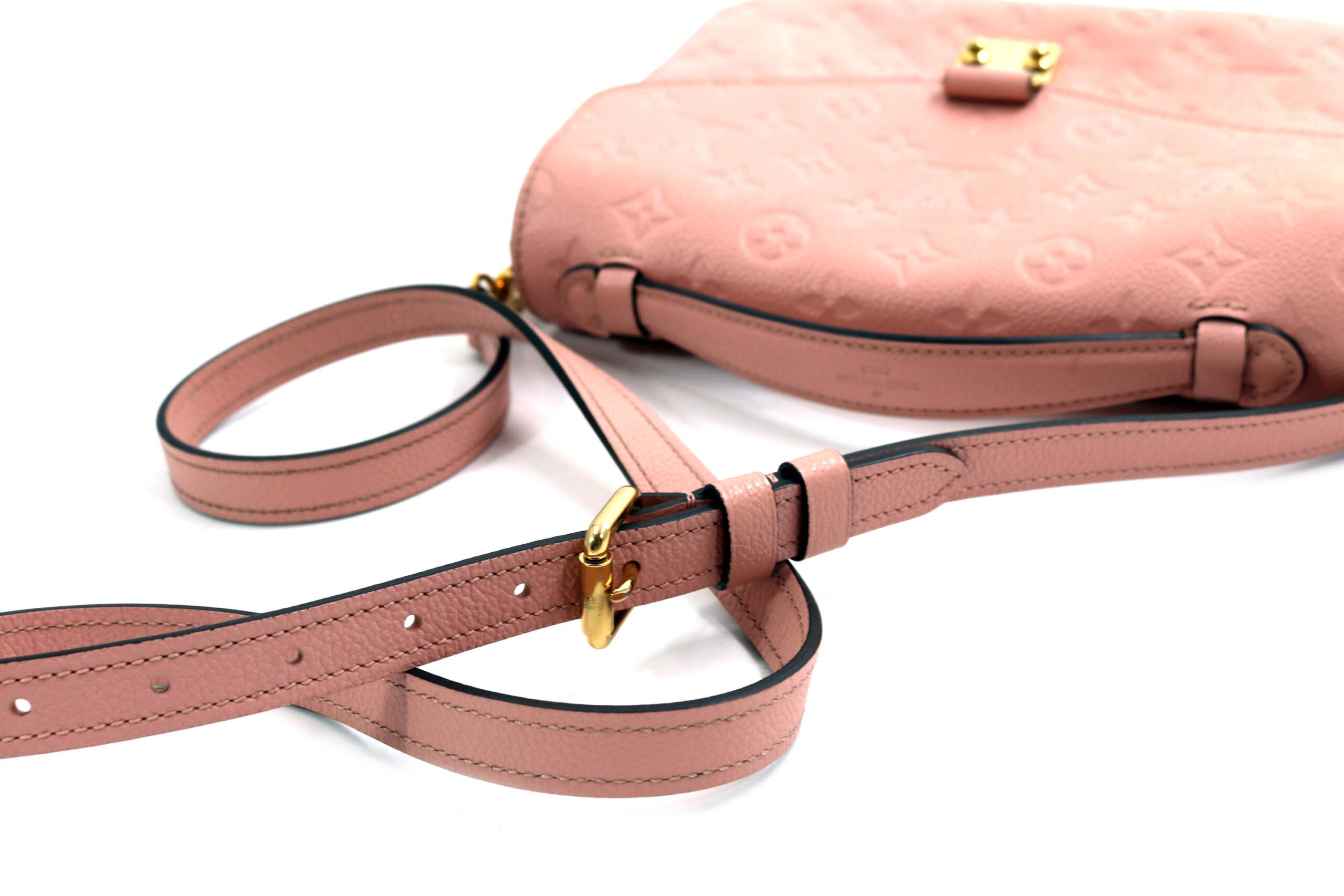 Louis Vuitton Pochette Metis Pelle Monogram Empreinte Rosa - immagine 4