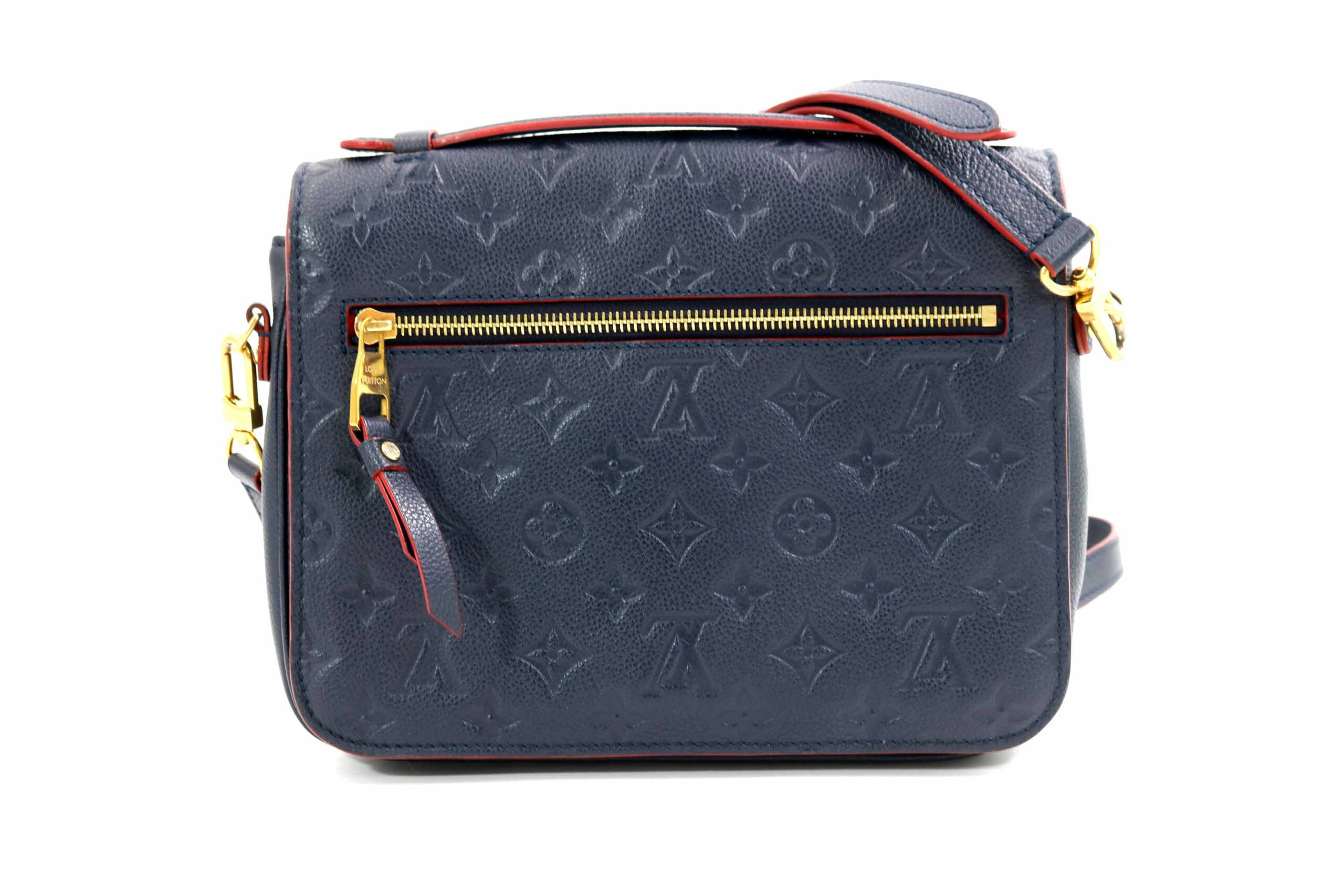 Louis Vuitton Pochette Metis Pelle Monogram Empreinte Blu - immagine 2