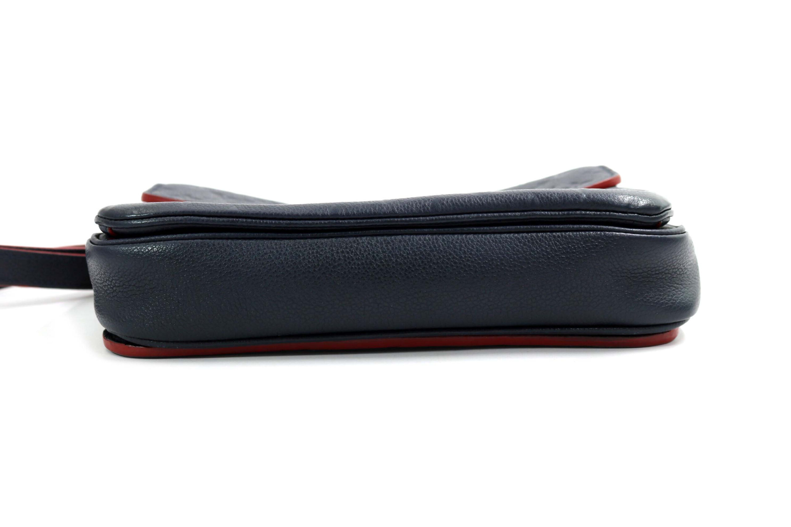 Louis Vuitton Pochette Metis Pelle Monogram Empreinte Blu - immagine 5