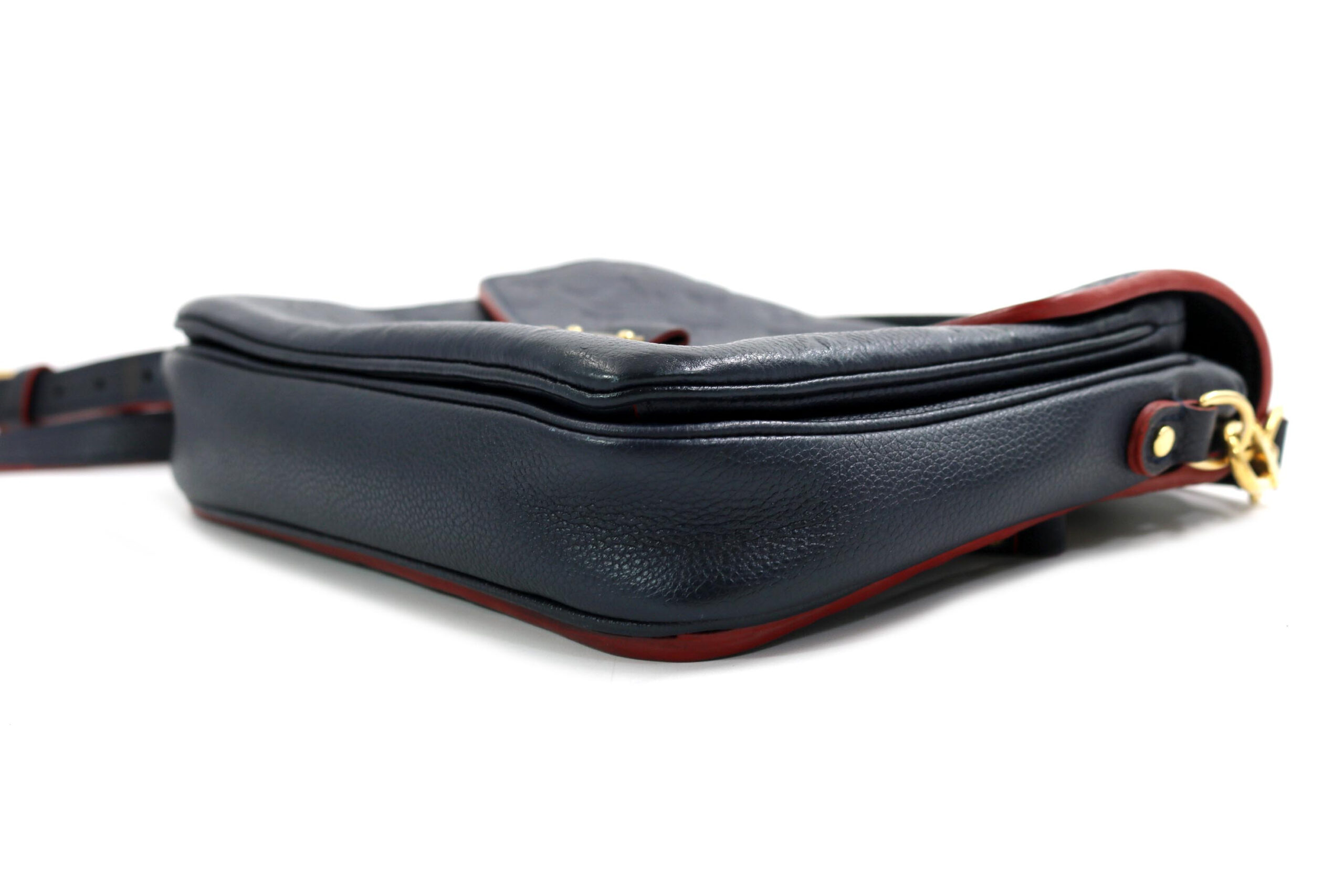 Louis Vuitton Pochette Metis Pelle Monogram Empreinte Blu - immagine 6