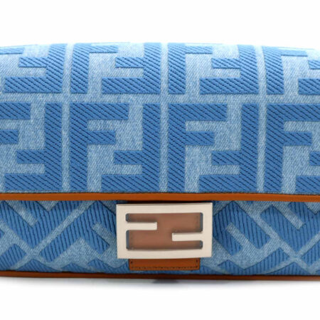 Fendi Baguette Denim Azzurro