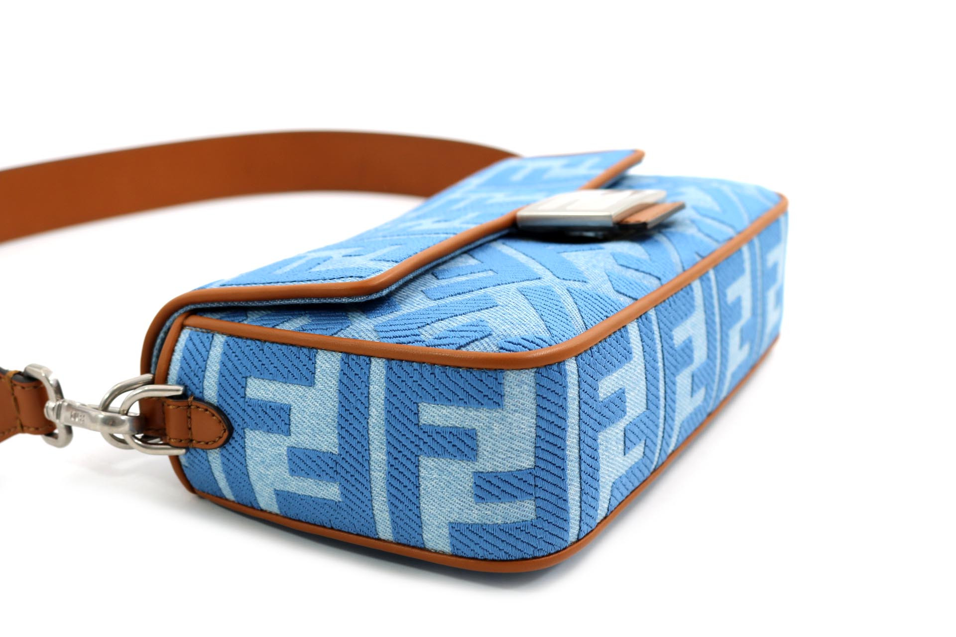 Fendi Baguette Denim Azzurro - immagine 7