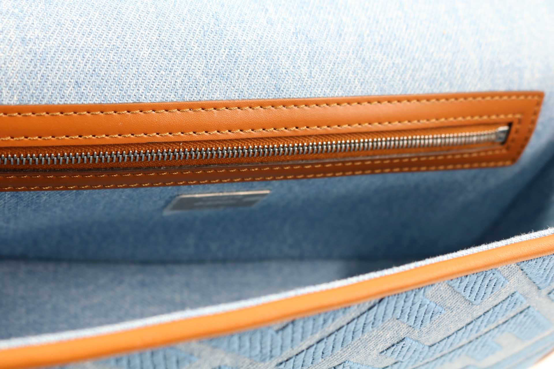 Fendi Baguette Denim Azzurro - immagine 8
