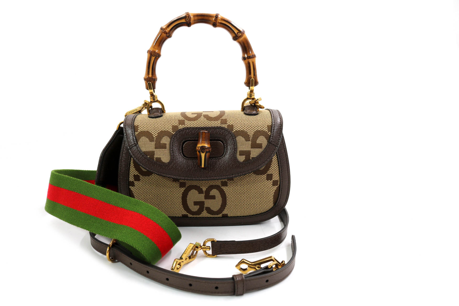 Gucci Bamboo 1947 Jumbo Beige - immagine 2