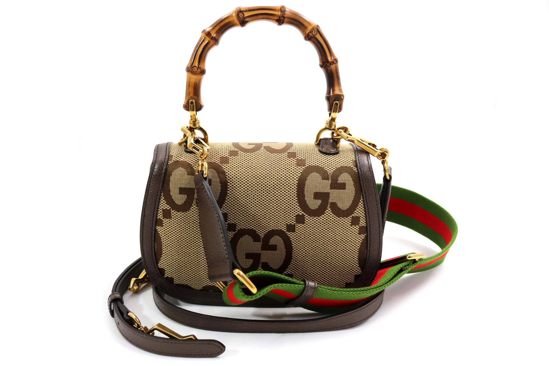 Gucci Bamboo 1947 Jumbo Beige - immagine 3