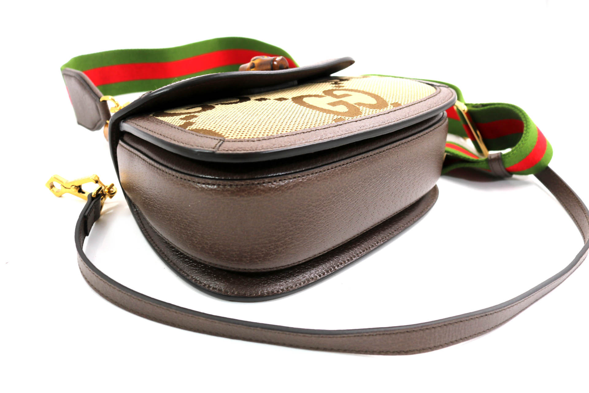 Gucci Bamboo 1947 Jumbo Beige - immagine 7
