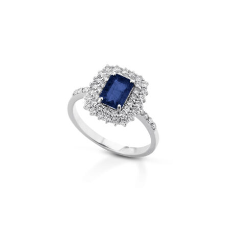 Anello Zaffiro Prisma