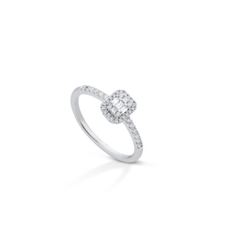 Anello Solitario Aura 0,26ct 18kt