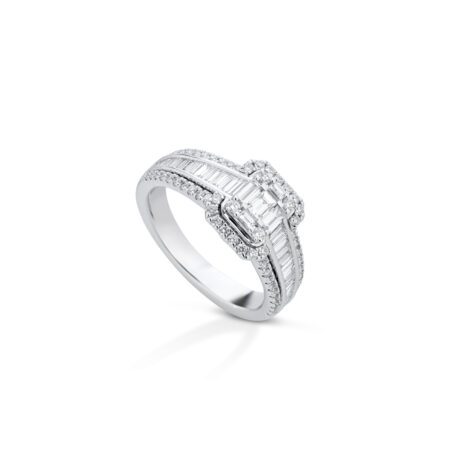 Anello Sculptura 18kt
