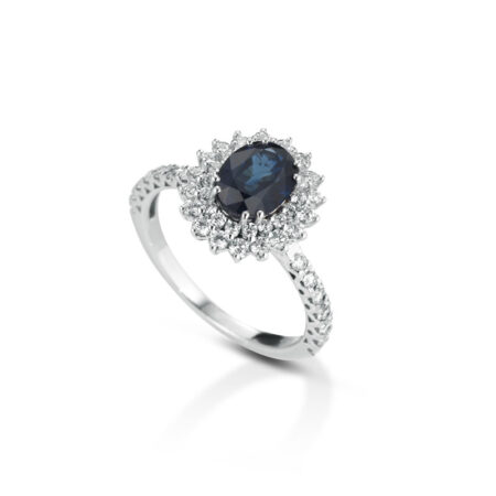 Anello Zaffiro Elisabetta