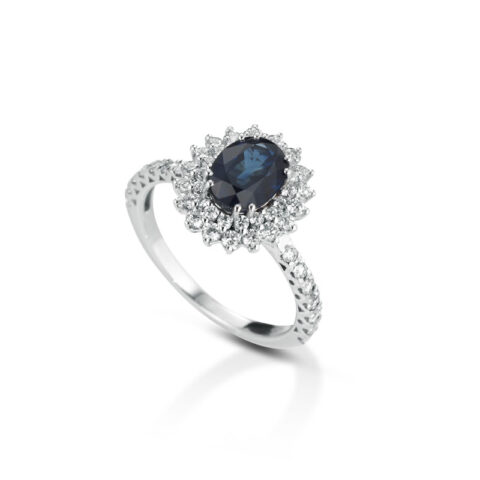 Anello Zaffiro Elisabetta