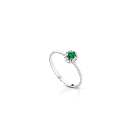 Anello Smeraldo Principessa