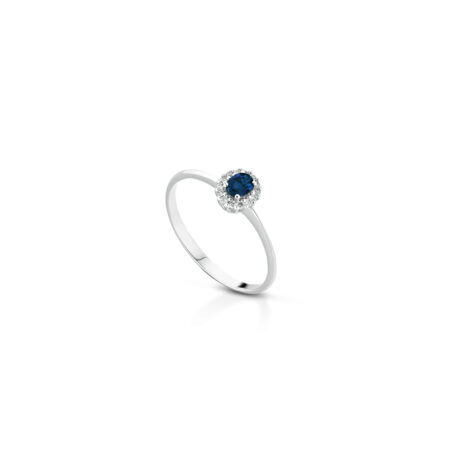 Anello Zaffiro Principessa