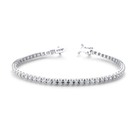 Bracciale Tennis Diamanti Naturali Base 18kt