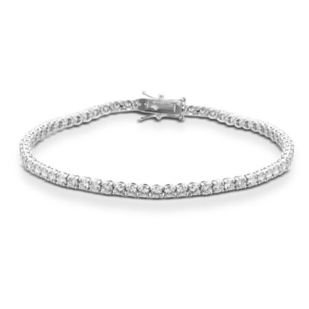 Bracciale Tennis Diamanti Naturali 18kt