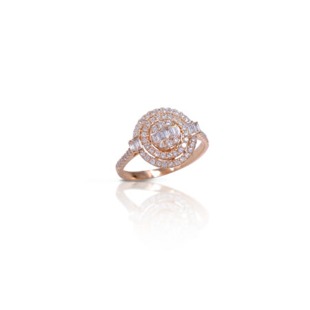 Anello Solitario Gold 18kt