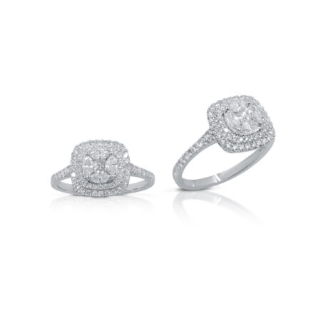 Anello Solitario Sublime 18kt