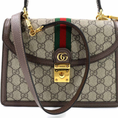 Gucci Borsa a Mano Ophidia Misura Media GG Beige