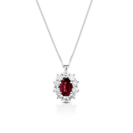 Collana Rubino Kate