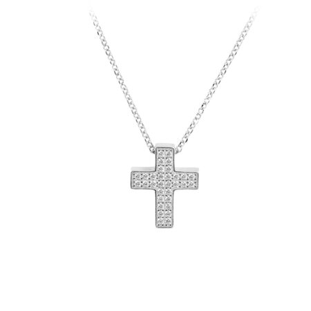 Collana Croce Arg.925