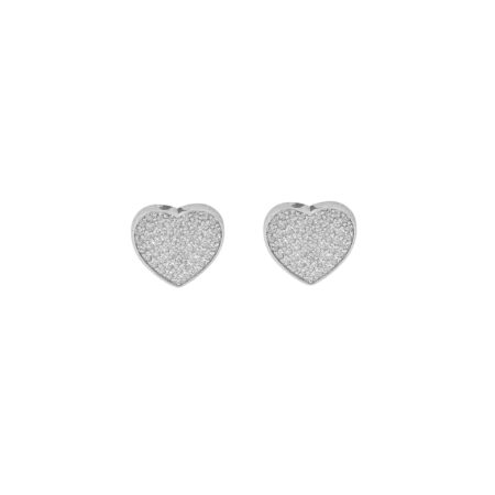 Orecchini Cuore Scatolati Arg.925