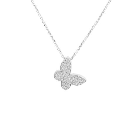 Collana Farfalla Scatolata Arg.925