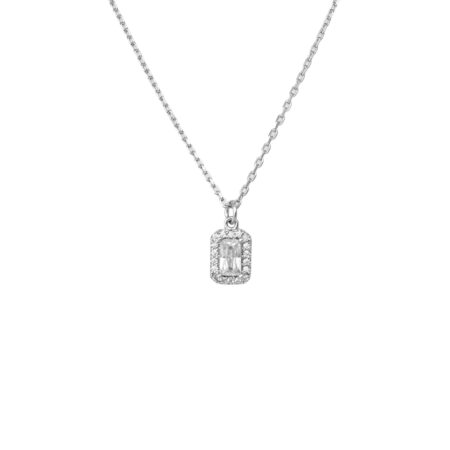 Collana Baguette Arg.925