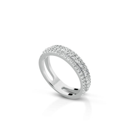 Anello Veretta Flux 18kt