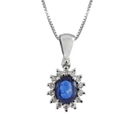 Collana Zaffiro Lady 18kt
