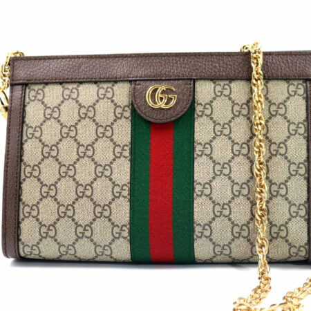 Gucci Borsa a Spalla Ophidia Misura Media GG Beige