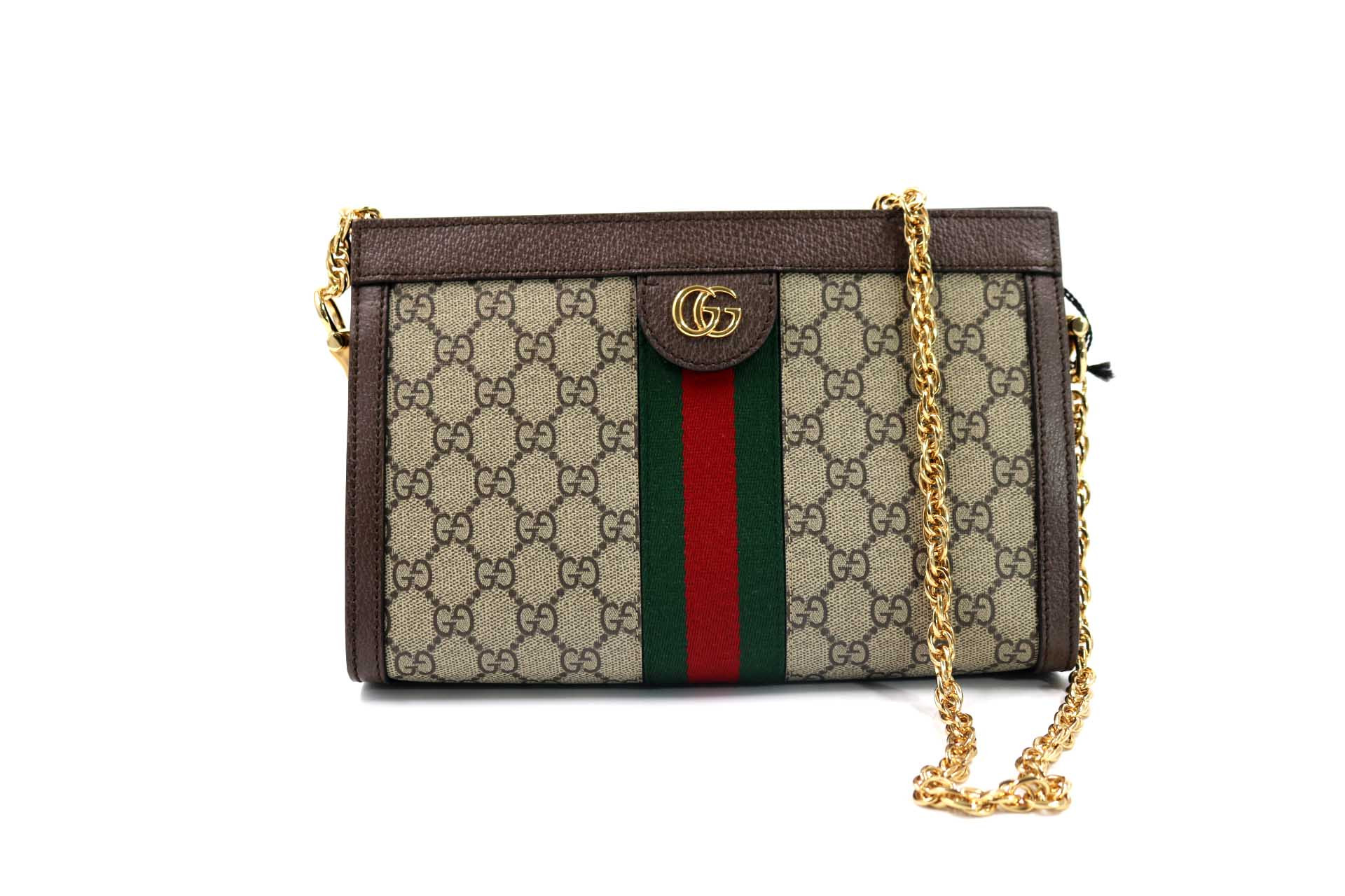 Gucci Borsa a Spalla Ophidia Misura Media GG Beige - immagine 2