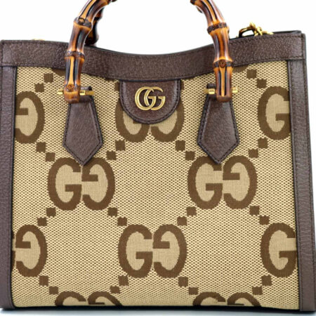 Gucci Borsa Shopping Diana Misura Media GG Jumbo Beige
