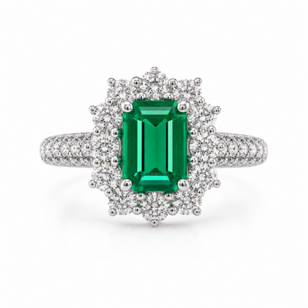 Anello Smeraldo Capolavoro 18kt