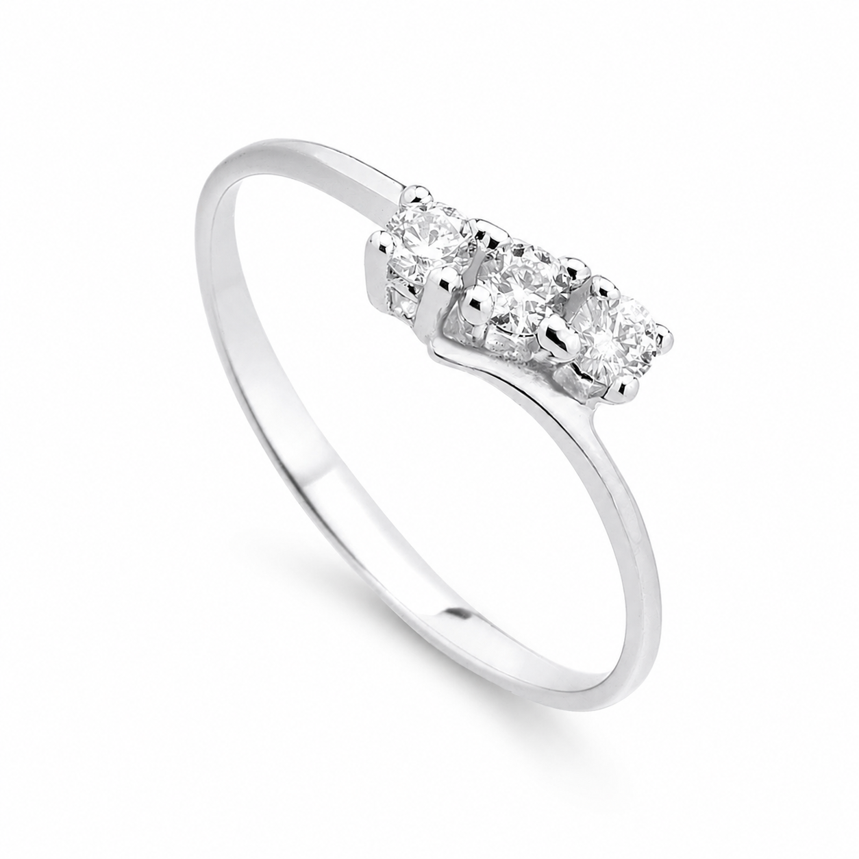 Anello Trilogy Abbraccio 18kt