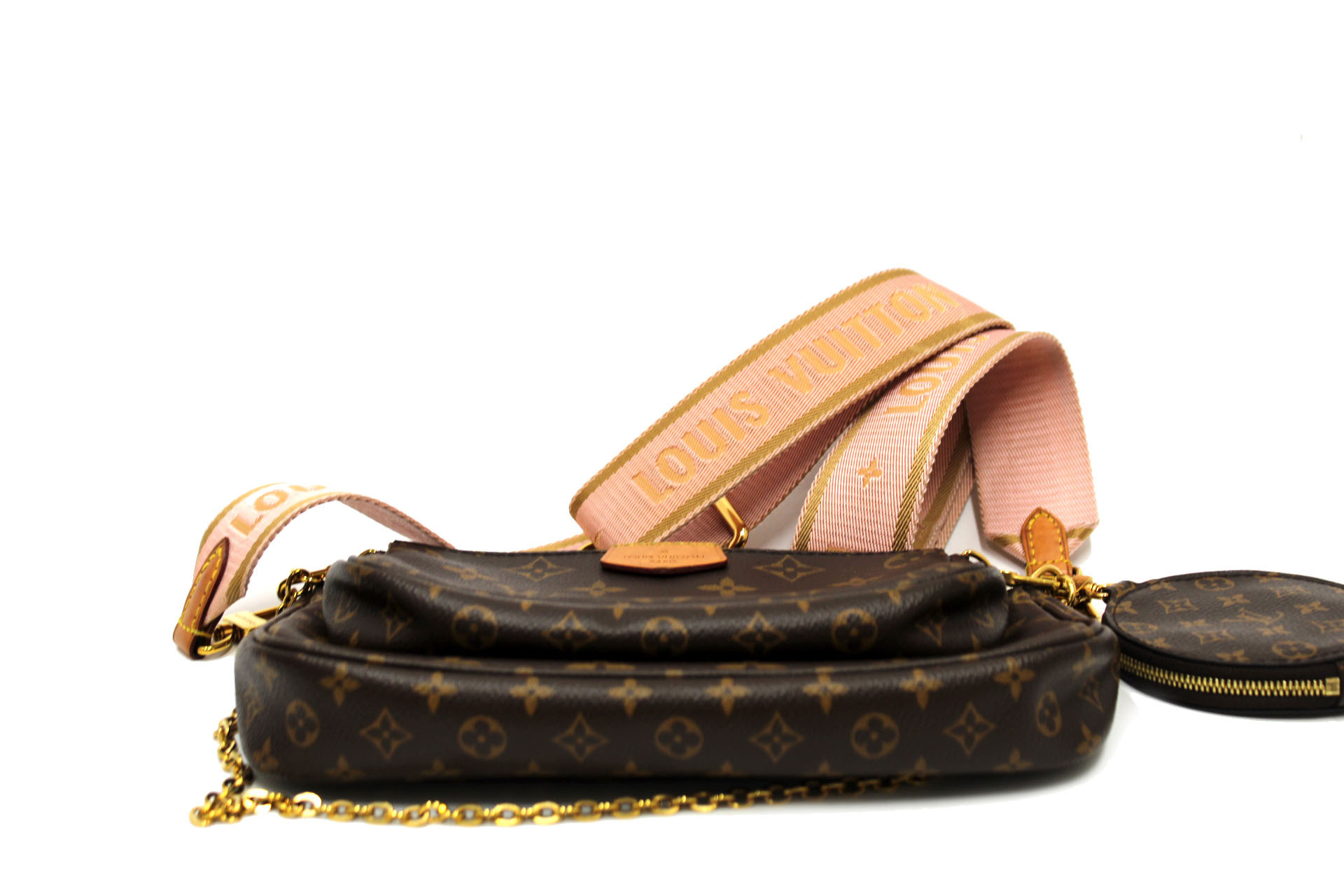 Louis Vuitton MultiPochette Accessoires Rose Clair Monogram - immagine 4