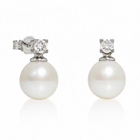 Orecchini Perle Oro 18kt 7mm
