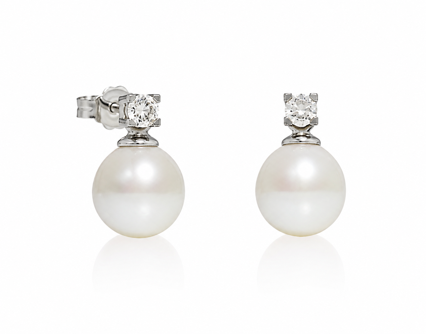 Orecchini Perle Oro 18kt 6mm
