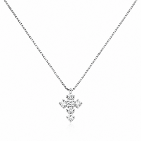 Collana Croce Magnifica piccola 18kt