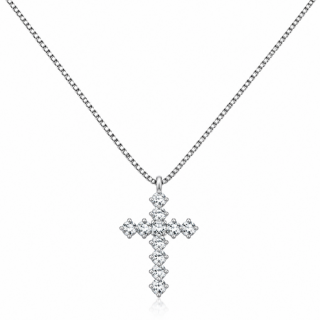 Collana Croce Magnifica grande 18kt