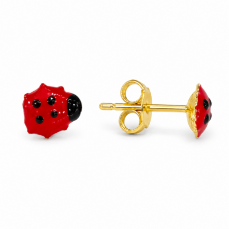 Orecchini Coccinella Oro 18kt