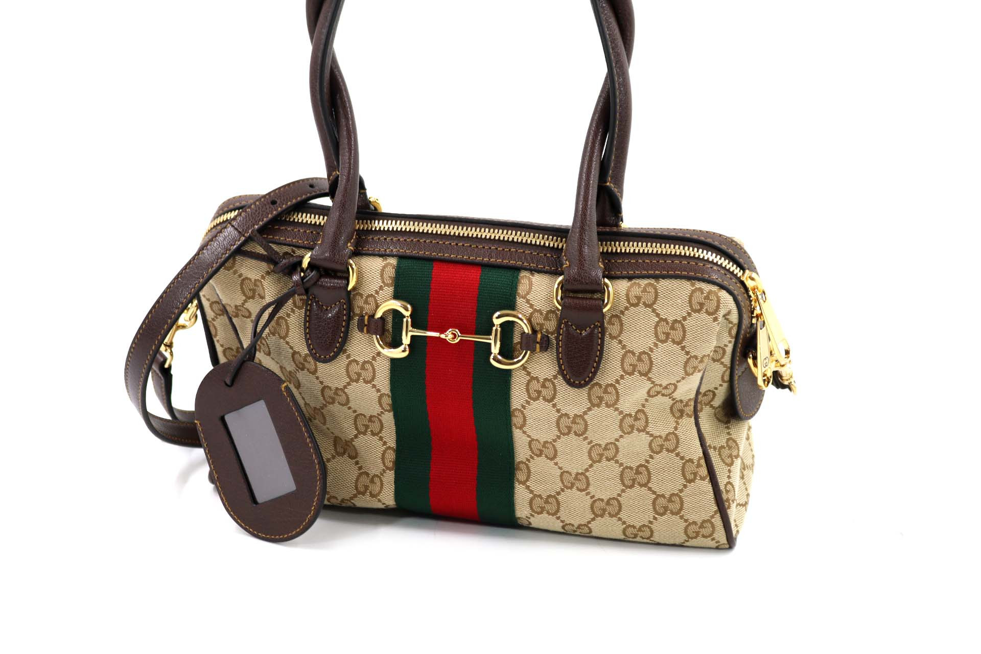 Gucci Bauletto Borsetto Misura Media GG Beige