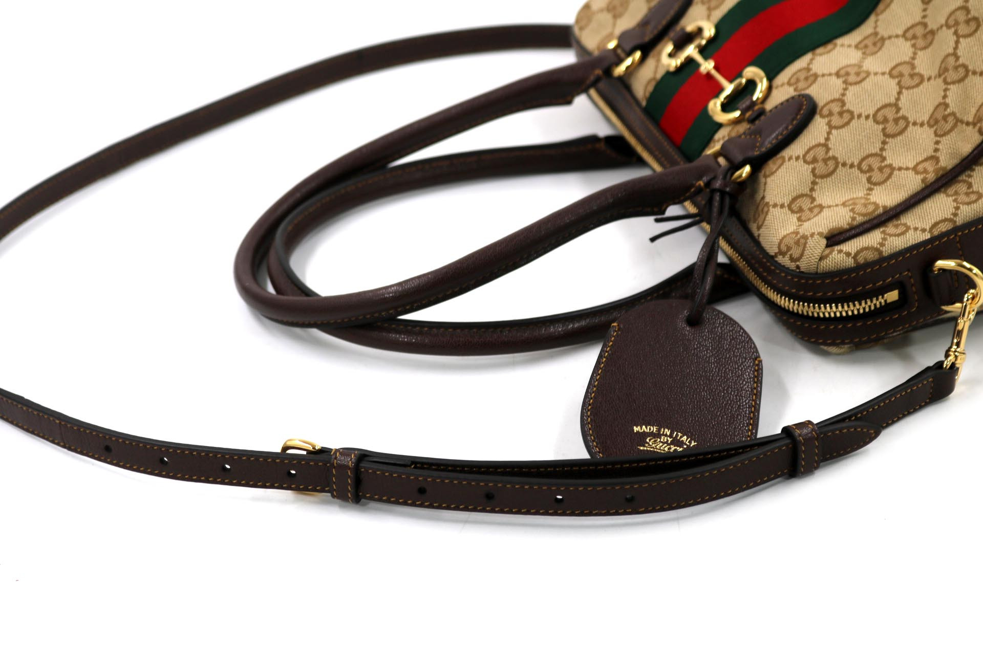 Gucci Bauletto Borsetto Misura Media GG Beige - immagine 4