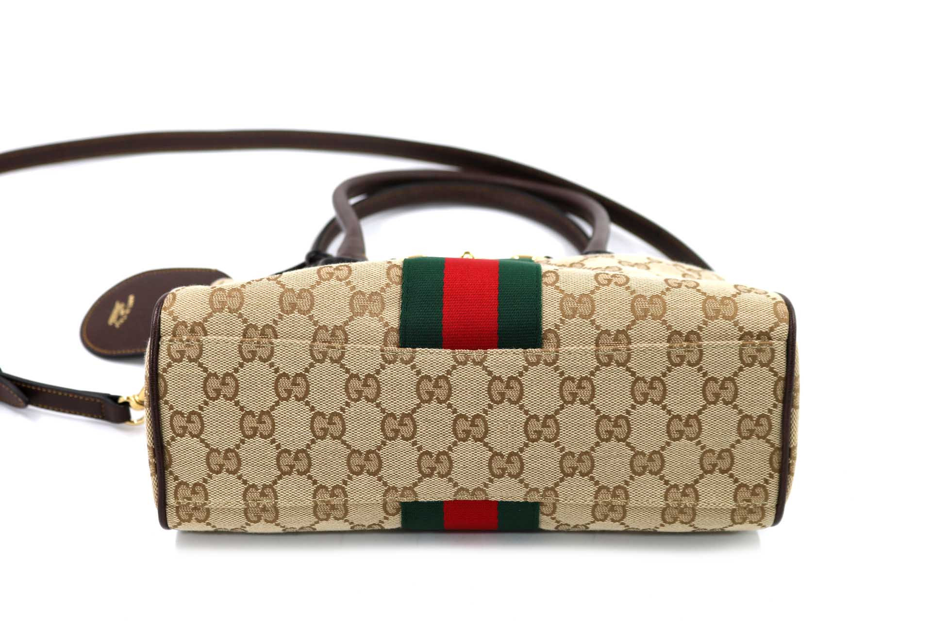 Gucci Bauletto Borsetto Misura Media GG Beige - immagine 5