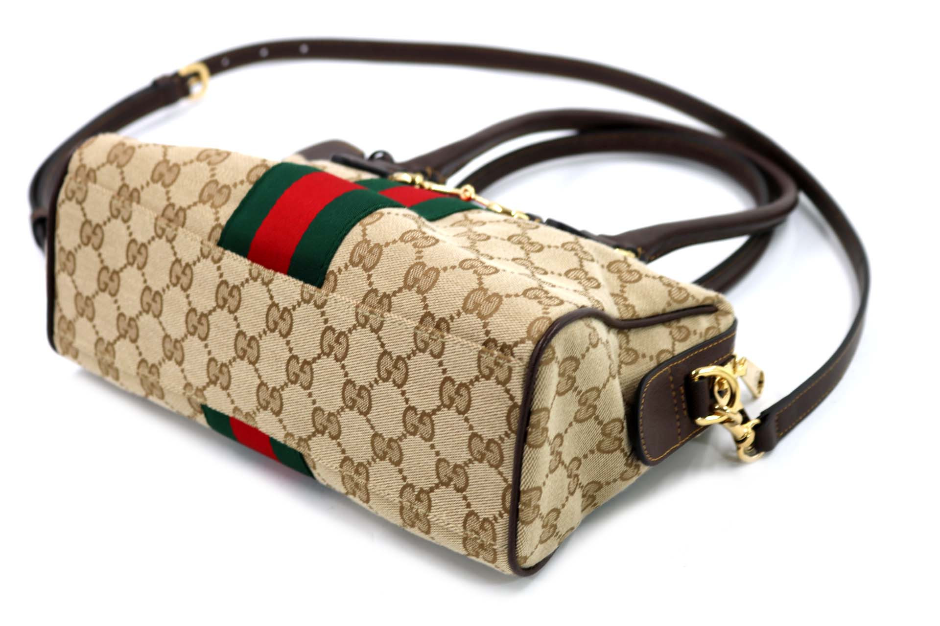 Gucci Bauletto Borsetto Misura Media GG Beige - immagine 6