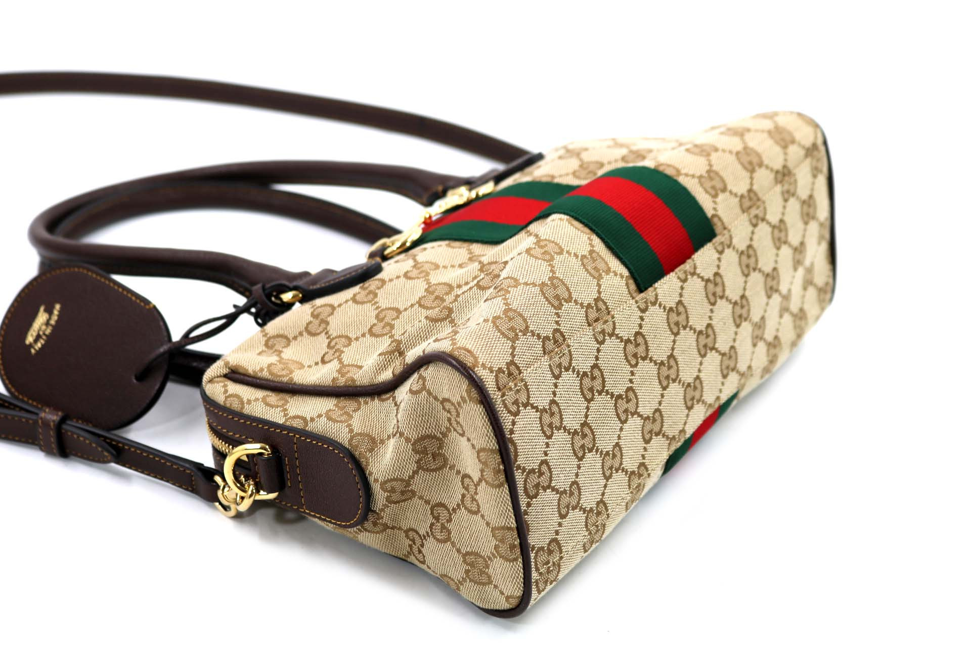 Gucci Bauletto Borsetto Misura Media GG Beige - immagine 7