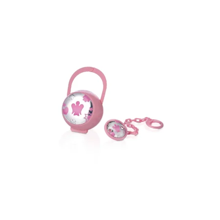 SET PINZA E PORTA CIUCCIO BIMBA IN ARGENTO 🩷